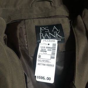 Jos. A. Bank 3/4 length Parka Jacket